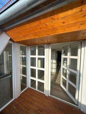 Balkon, Ansicht nach innen 