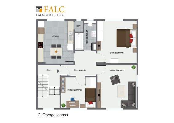 Grundriss 2. Obergeschoss 