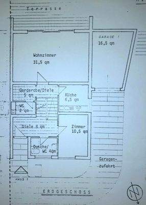 Grundriss EG - Split-Level