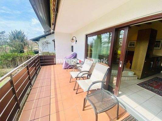 Hauptbalkon vom Wohnzimmer