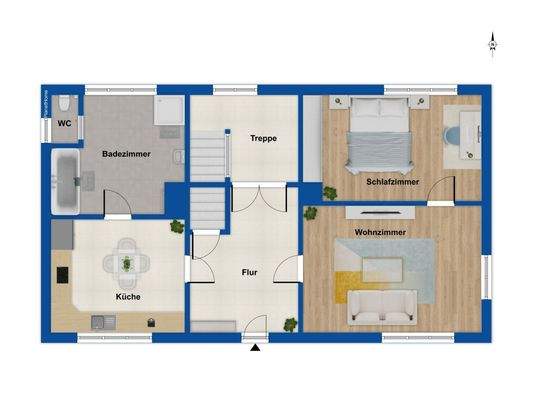 Grundriss Erdgeschoss