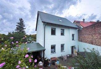 Blick aus dem Garten