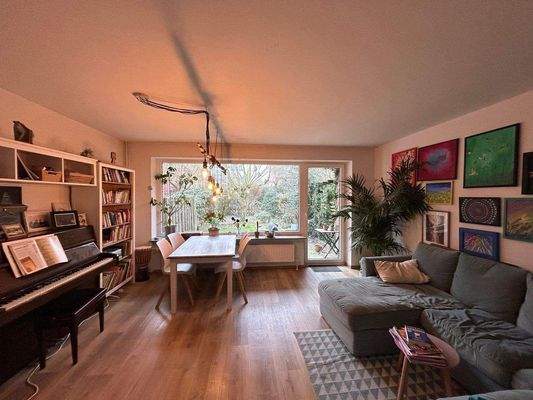 Wohnbereich, möbliert