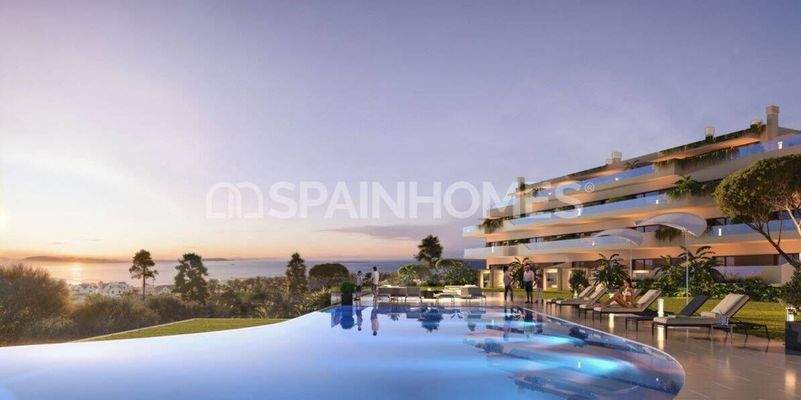 Sea View Apartments Close to Golf Course in Malaga Mijas