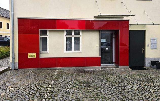 Geschäftsraum-Eingang