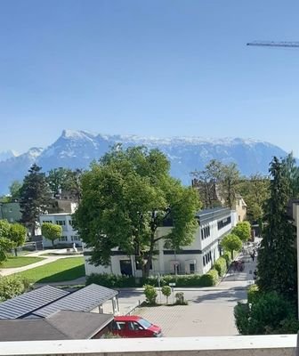 Bergblick zum Untersberg