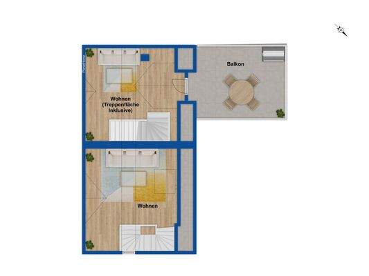 Grundriss Dachgeschoss