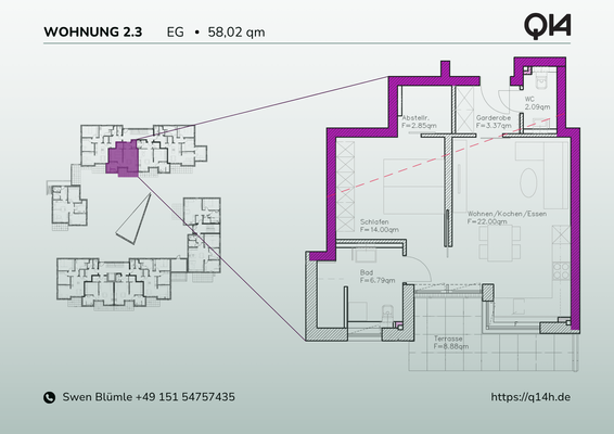 WHG 2.3 Grundrissplan