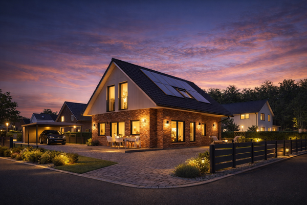 Abenddämmerung Danhaus