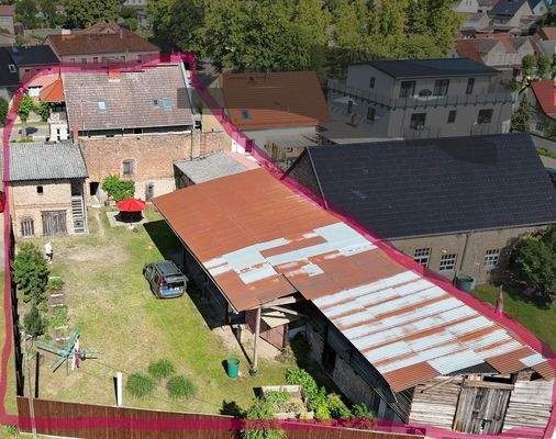 Ansicht von hinterem Gr.ende