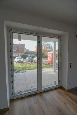 Terrassentür mit Blick