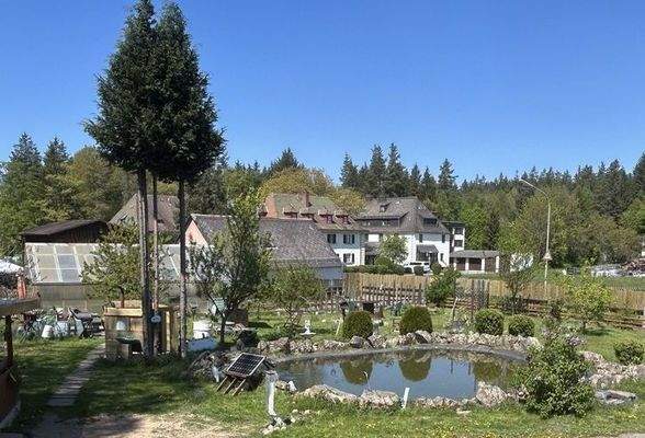 Weitblick übers Grundstück