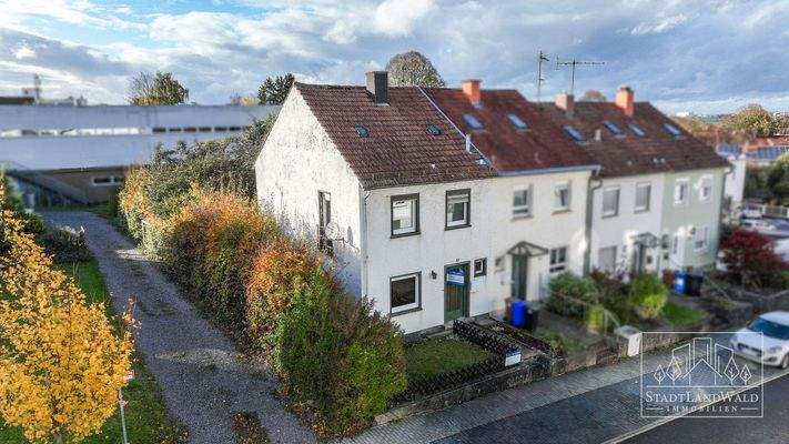 Luftbild Straßenseite