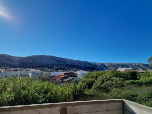 Ausblick vom Balkon