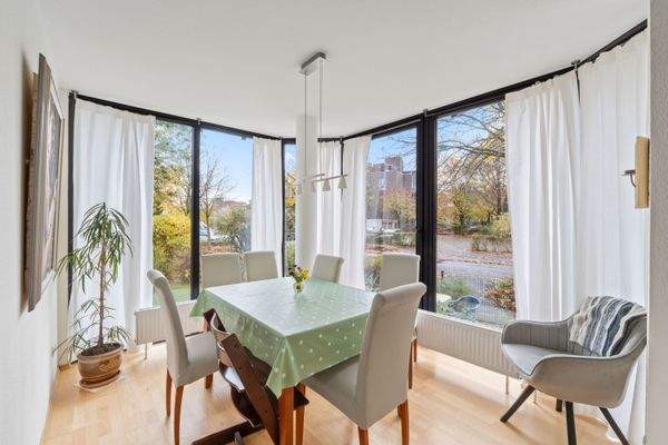 Ansicht Wintergarten, Essbereich EG