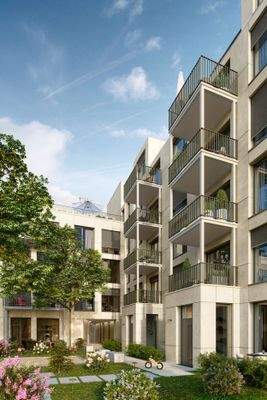 Sonnige Balkone & Terrassen