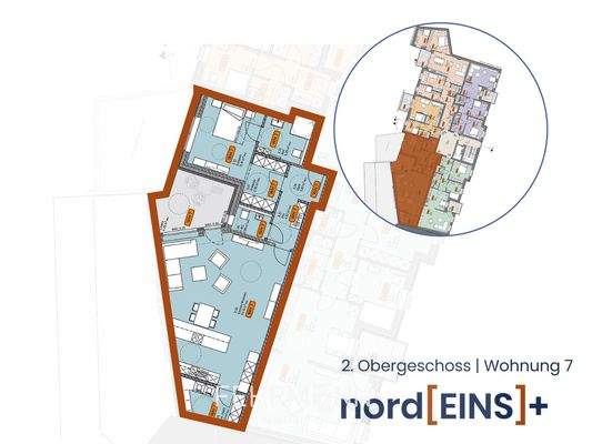 2. Obergeschoss Wohnung 7