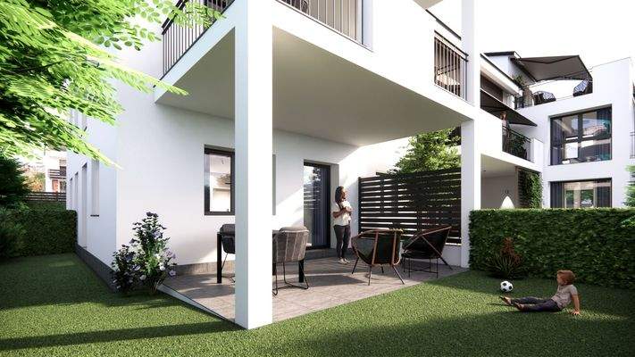 Terrasse - Visualisierung, Abweichungen möglich!