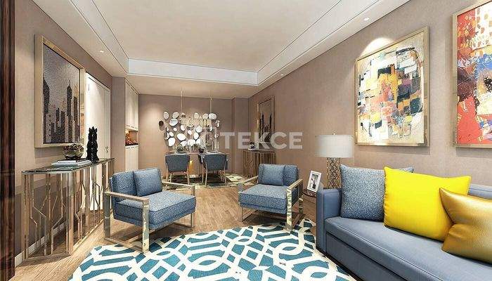 Ready-to-Move Apartments in a Project in Eyüpsultan Istanbul