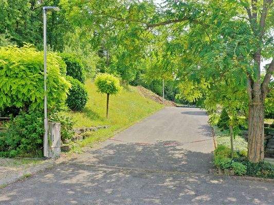 Privatweg zum Grundstück