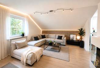 Wohnzimmer visualisiert