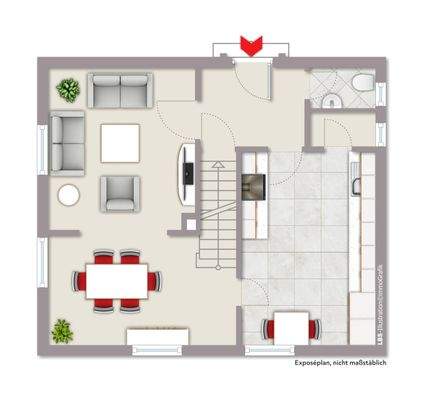 Grundriss Erdgeschoss