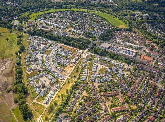 Luftbildaufnahme von Hans Blossey