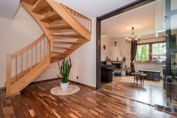 Treppe ins Dachgeschoss