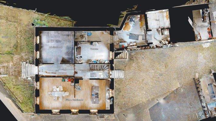 EG - Schematischer Grundriss
