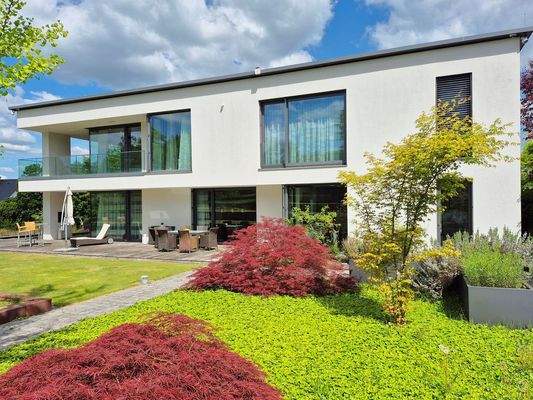 Blick auf die Terrasse