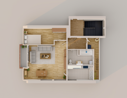 3D Grundriss