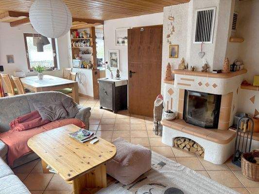 ... gemütlichen Kaminofen