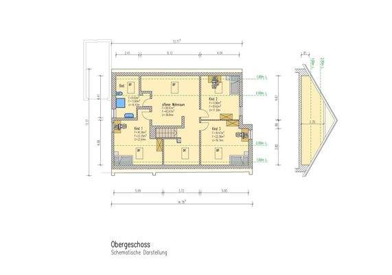 Grundriss Obergeschoss