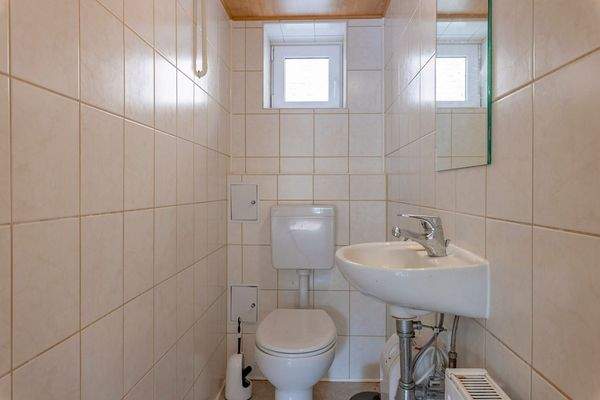 WC im Erdgeschoß
