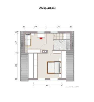 Grundriss Dachgeschoss