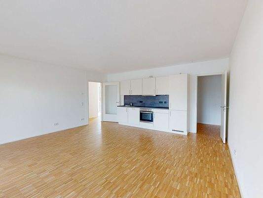 Wohn- und Essbereich (Musterwohnung)