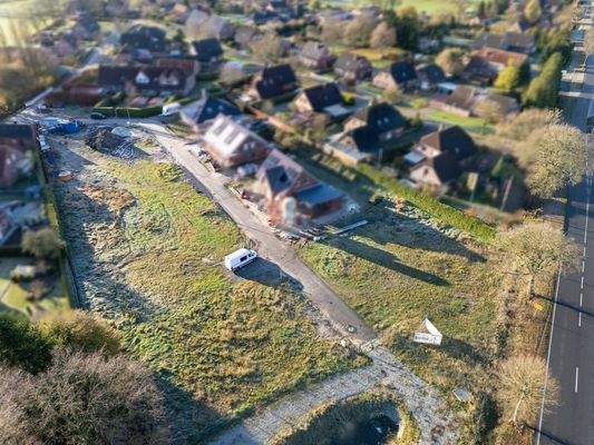 Blick auf die Baustelle