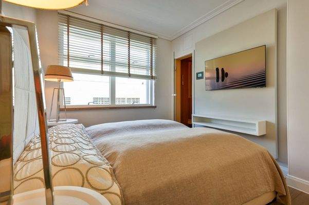 Schlafzimmer mit Sauna im OG