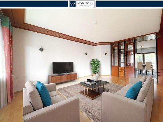Wohnbereich mit Möblierungsbeispiel