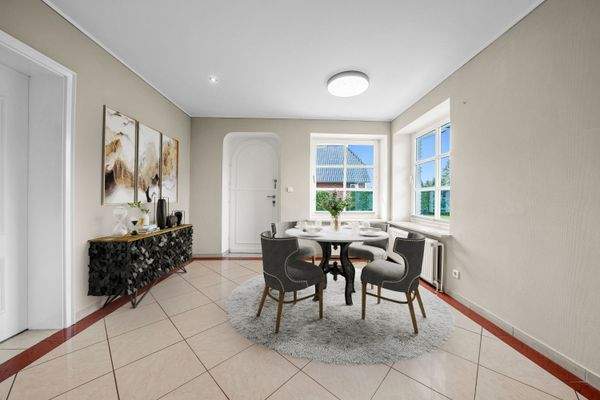 Essbereich (mit Möblierungsvorschlag)