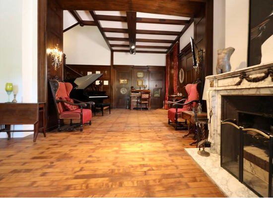 WE01/EG: Wohn- und Kaminzimmer