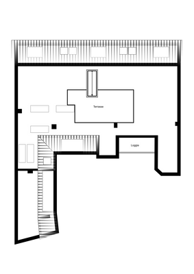 Grundriss Dachterrasse