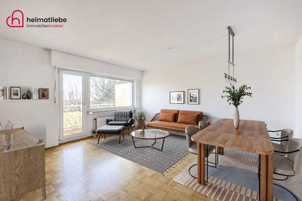 Beispielmöblierung Wohnzimmer Ansicht 1