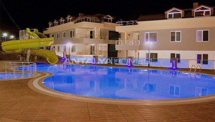 Turnkey Properties with Castle and Sea View in Alanya