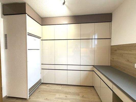 Küche mit viel Stauraum