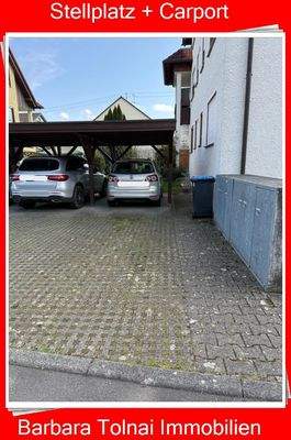Stellplatz + Carport