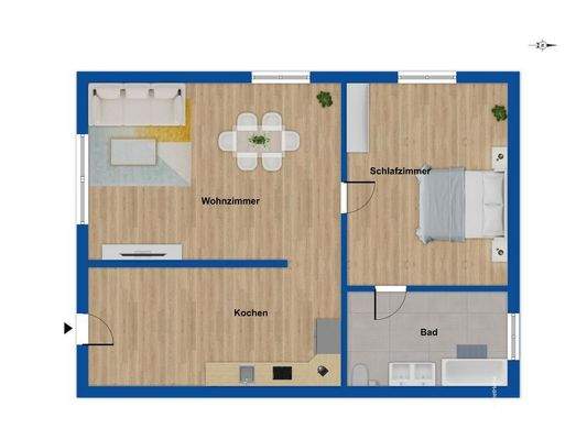 Grundriss Haus 152 EG