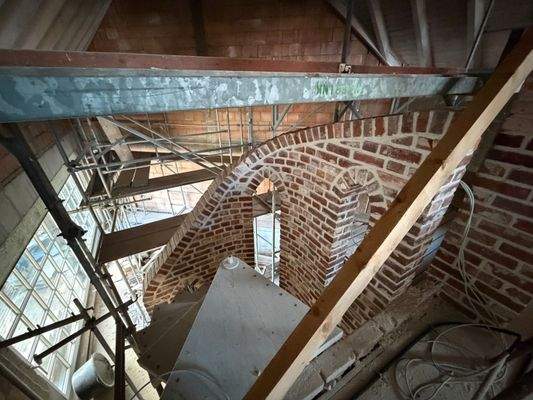 Schlafzimmer (Blick zum Pool)