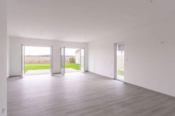 ausblick auf die Terrasse