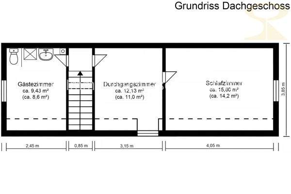 Grundriss Dachgeschoss